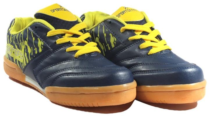 

Sportskraft Men Non Marking Badminton Squash Shoes (Navy)