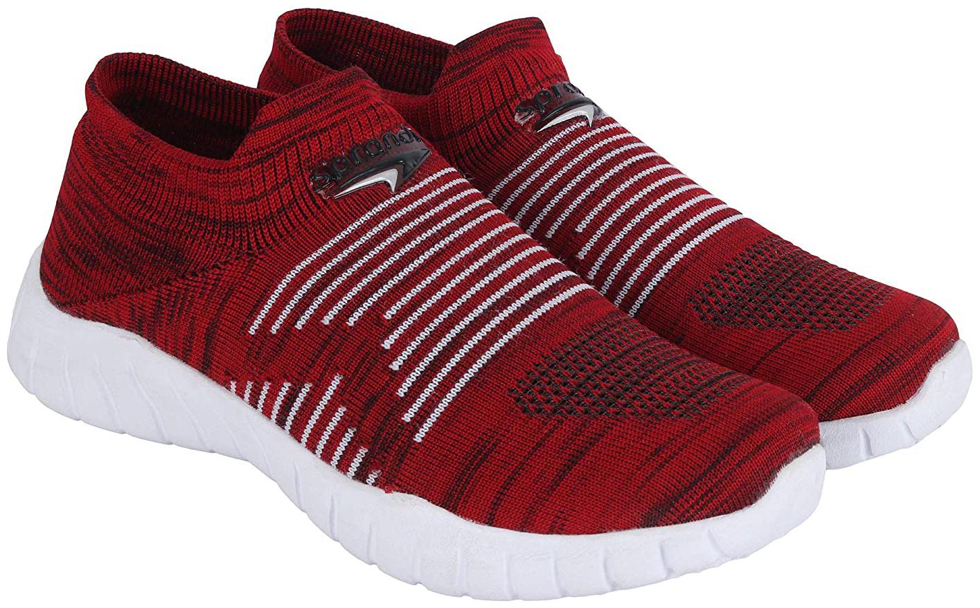 

Sprandi Men GO WALK FLEX Walking Shoes ( Red )