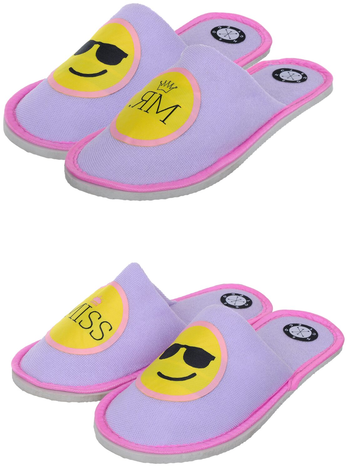 

SQUETCH MR Miss Cool Combo Home Slippers Purple