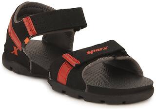 Sparx SS-109 Floaters For Men (Black)