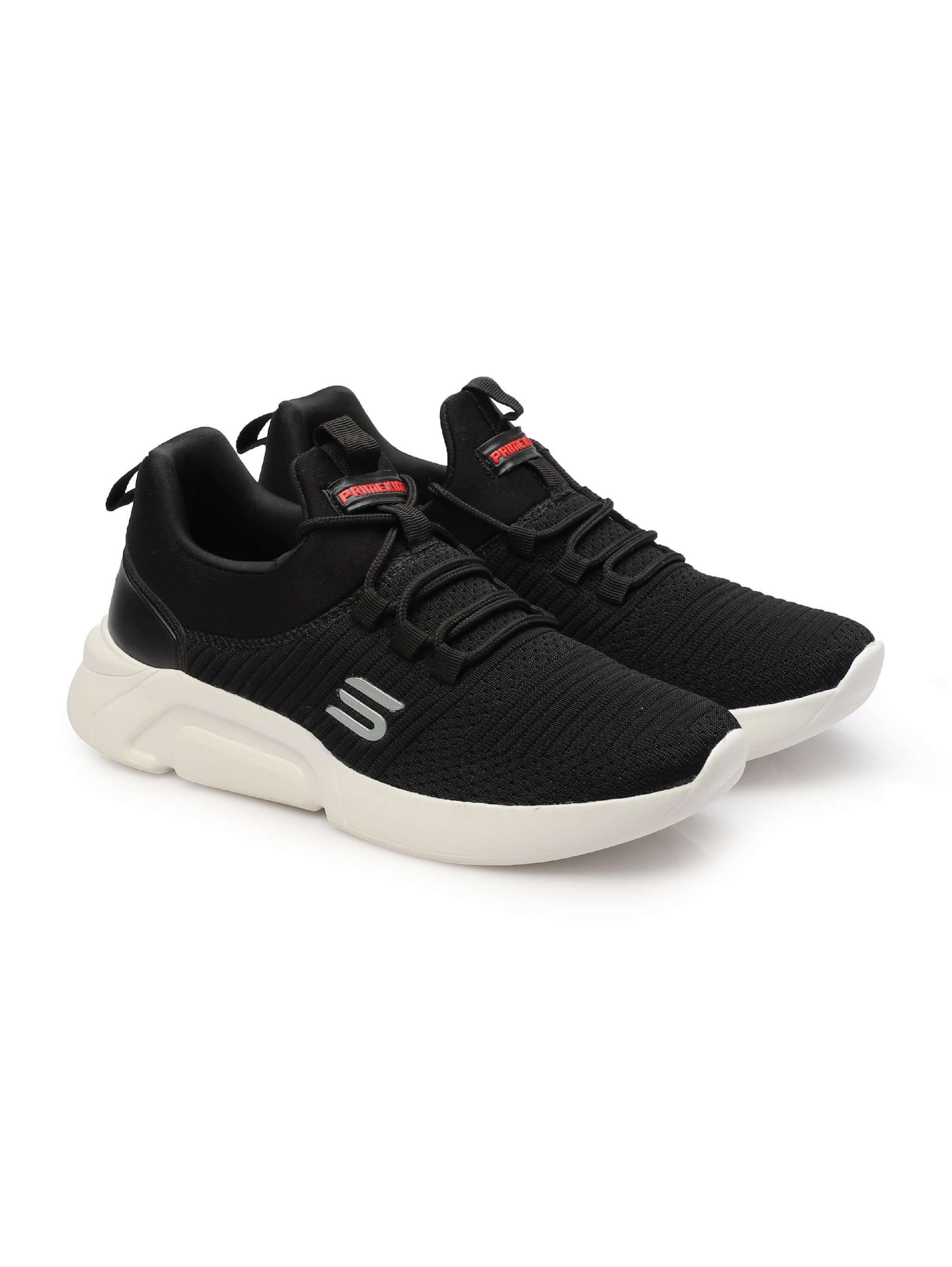 

Sspot On Men DISCOVERY-03 Running Shoes ( Black )