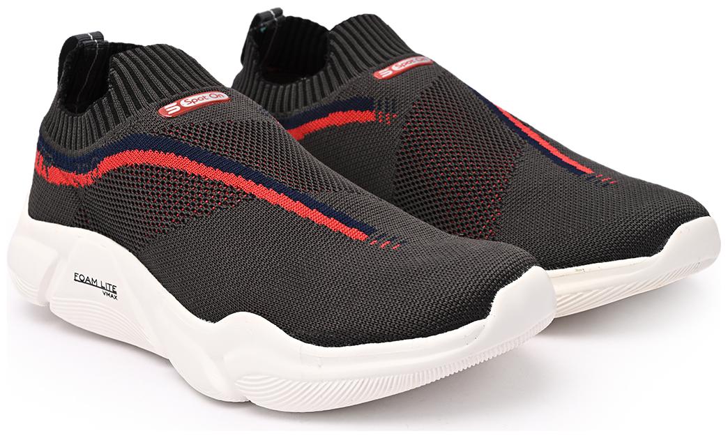 

Sspot On Men Running Shoes ( Grey )