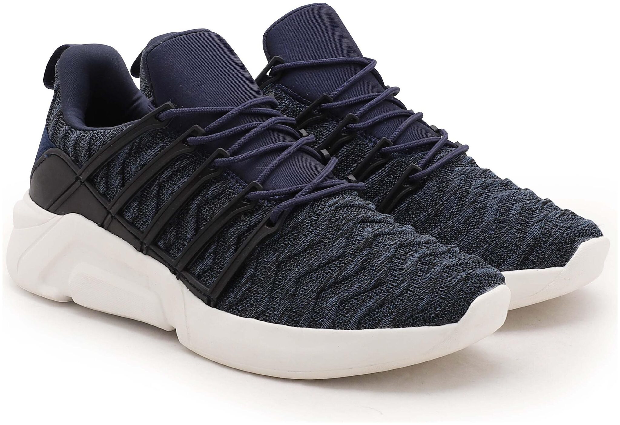

Sspot On Men LUCKY-04 Running Shoes ( Navy Blue )