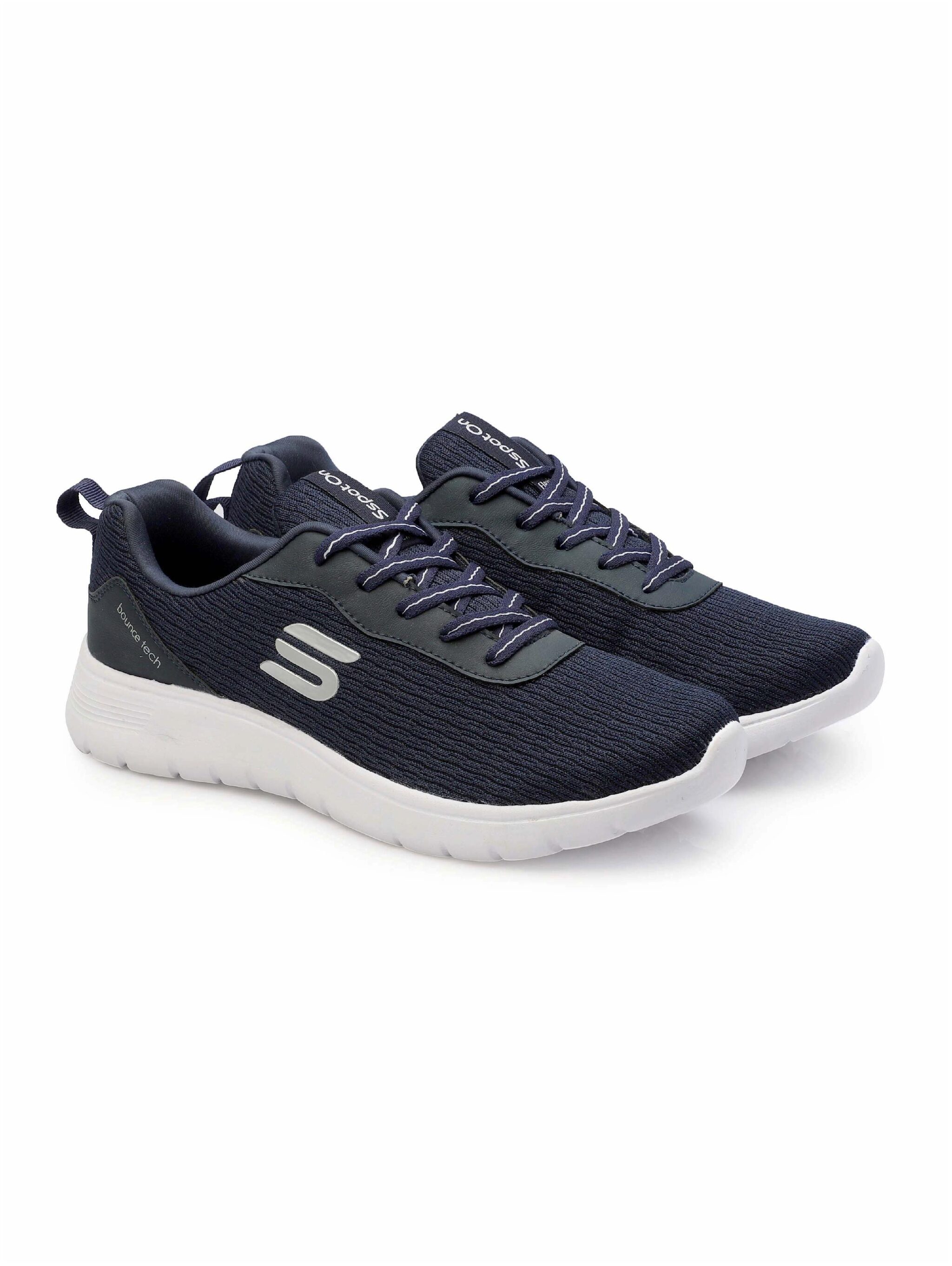 

Sspot On Men WAVES-03 Running Shoes ( Navy Blue )