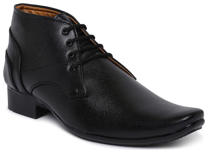 

Stanfield Men Black Slip-On Formal Shoes - PA020-01001