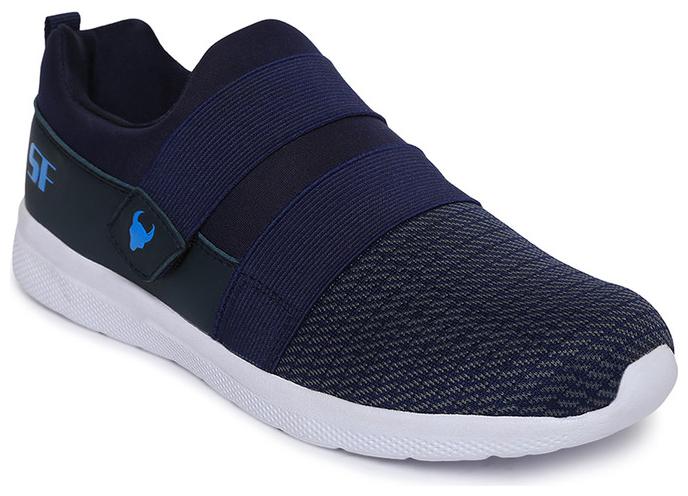 

Stanfield Sneaker Men Blue Slip-On Sneakers - Sd091-01081-10