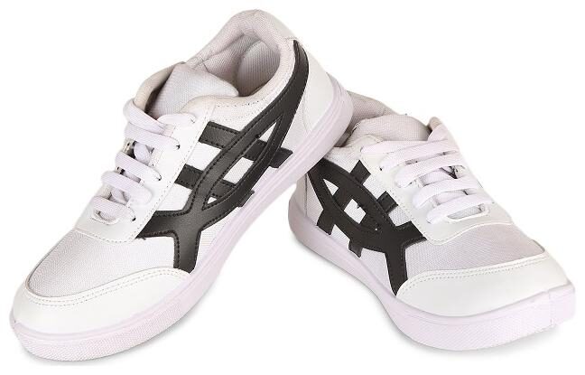 

STEPFIT Men White Classic Sneakers