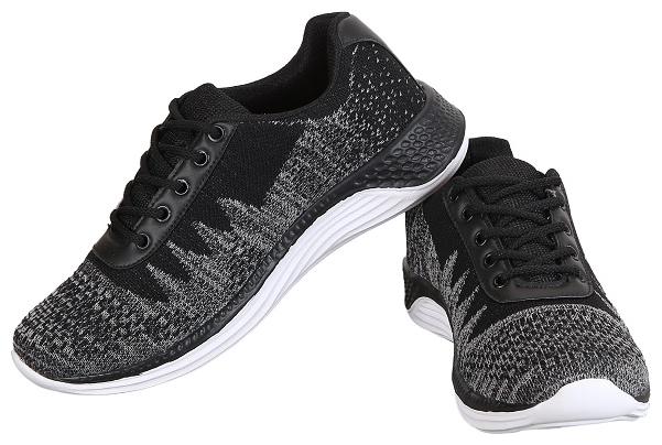 

Stepfit Men Black Torrent Casual Shoes