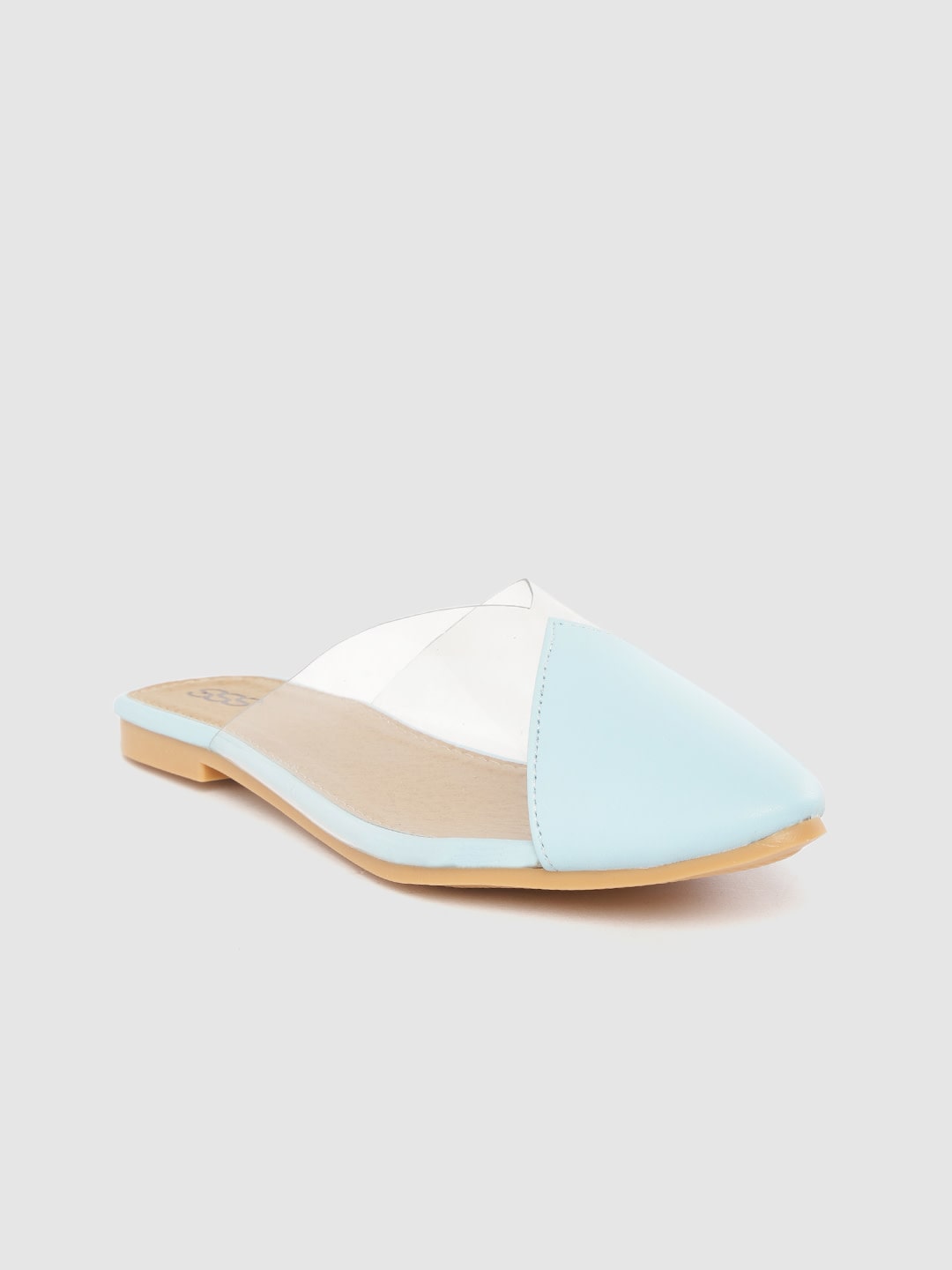 

STREETSTYLESTORE Women Turquoise Open Toe Flats