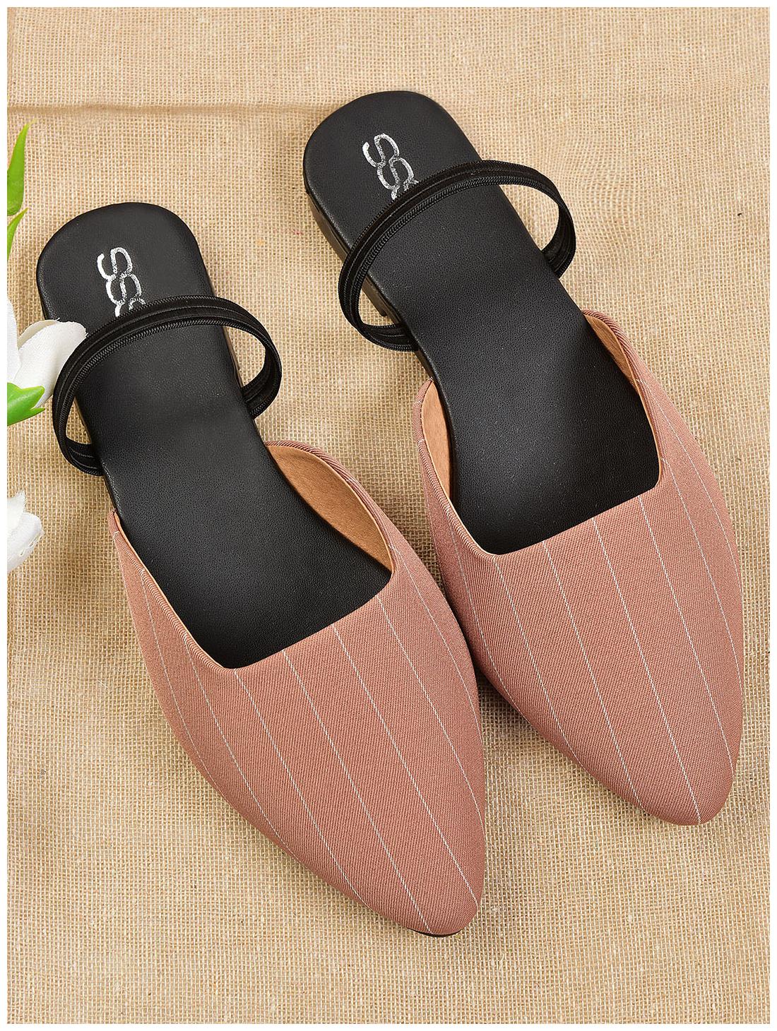 

STREETSTYLESTORE Women Pink Mules