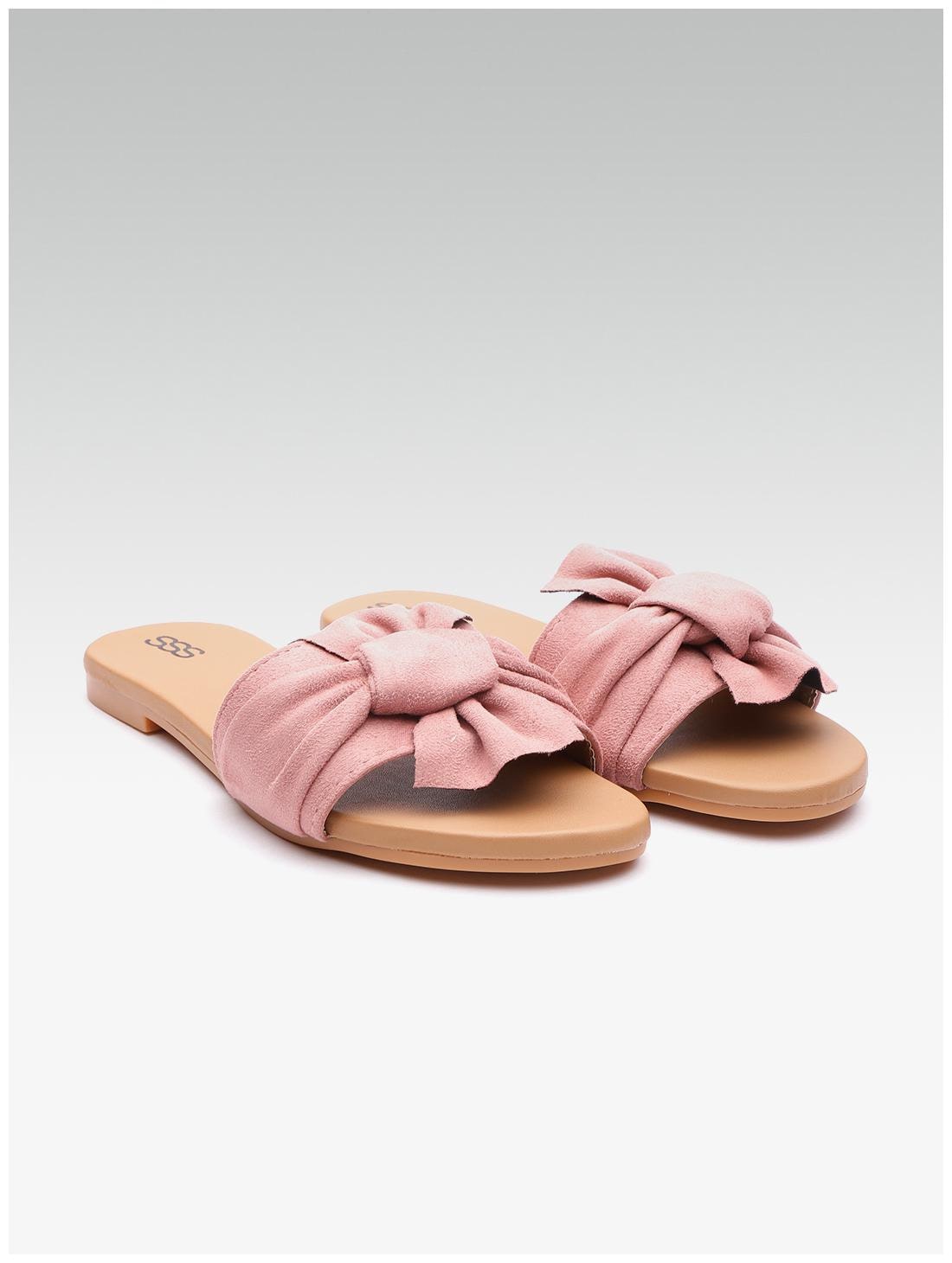 

STREETSTYLESTORE Women Pink One Toe Flats