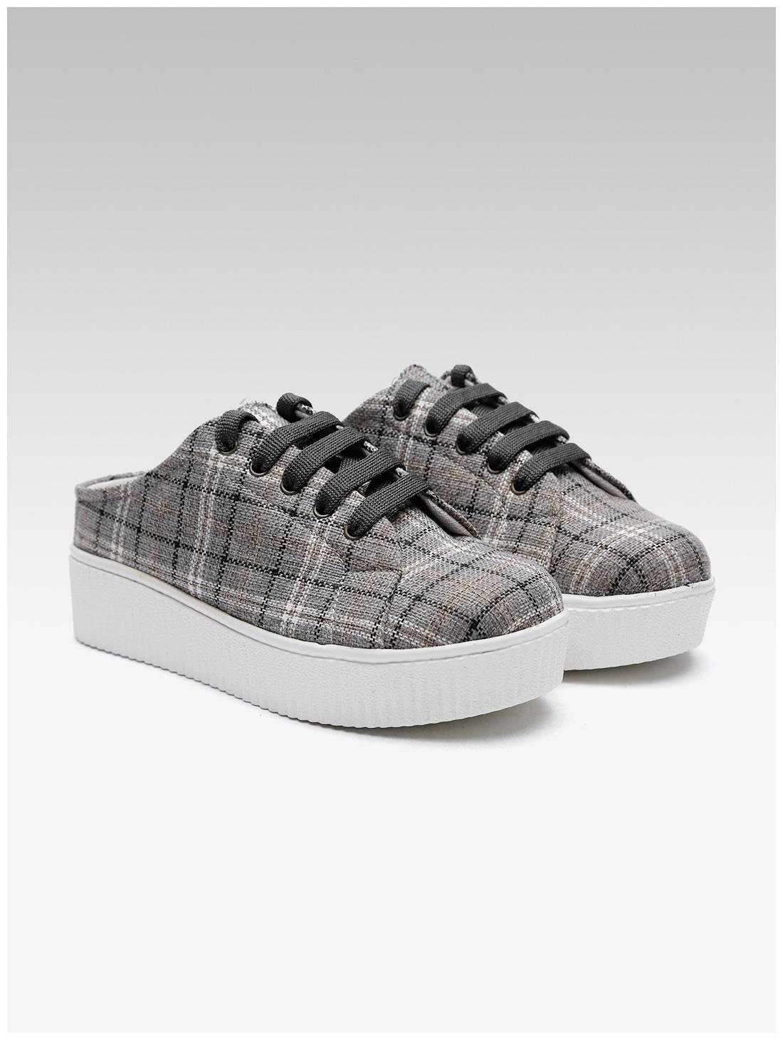 

STREETSTYLESTORE Women Grey Sneakers