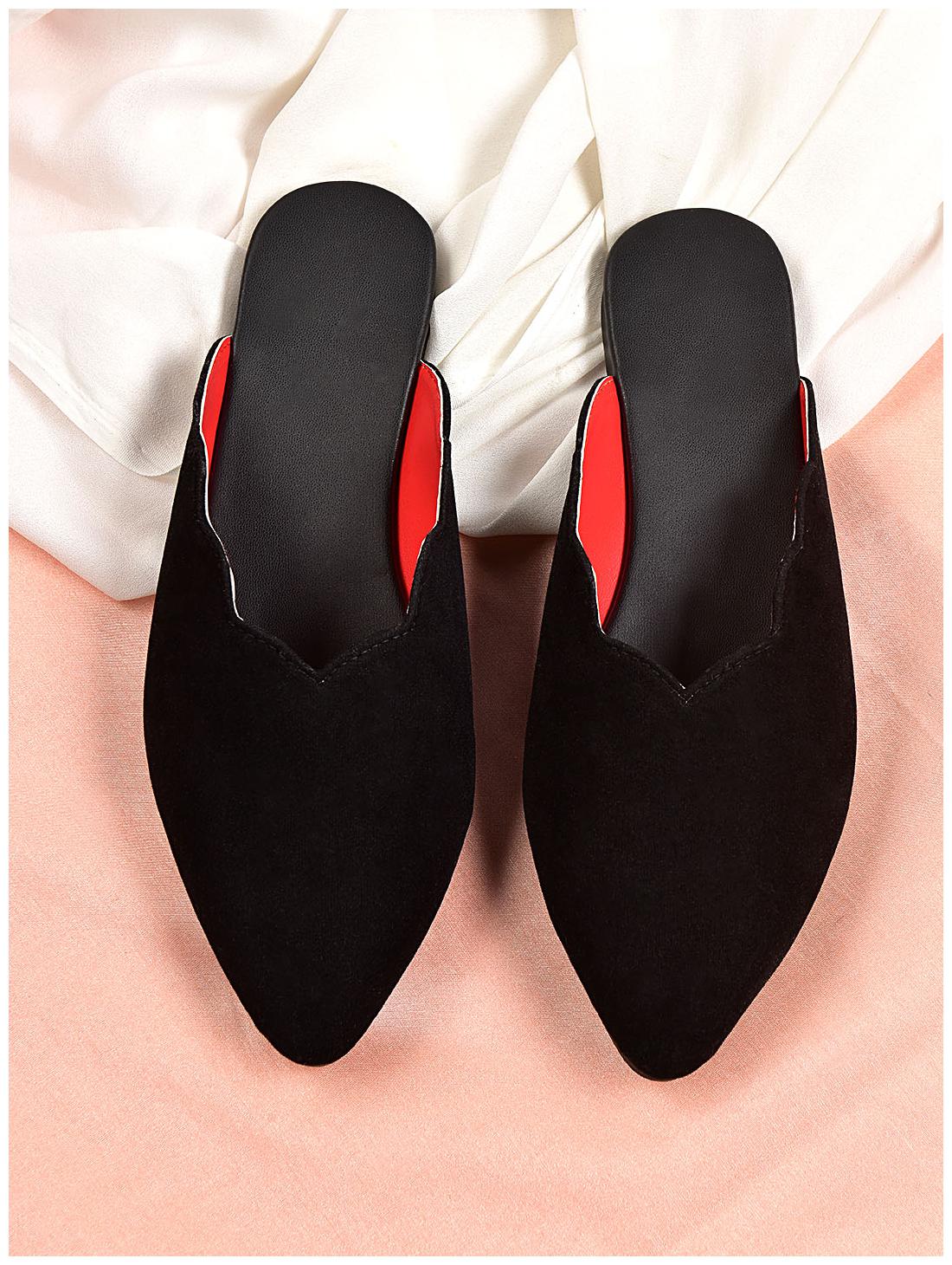 

STREETSTYLESTORE Women Black Mules