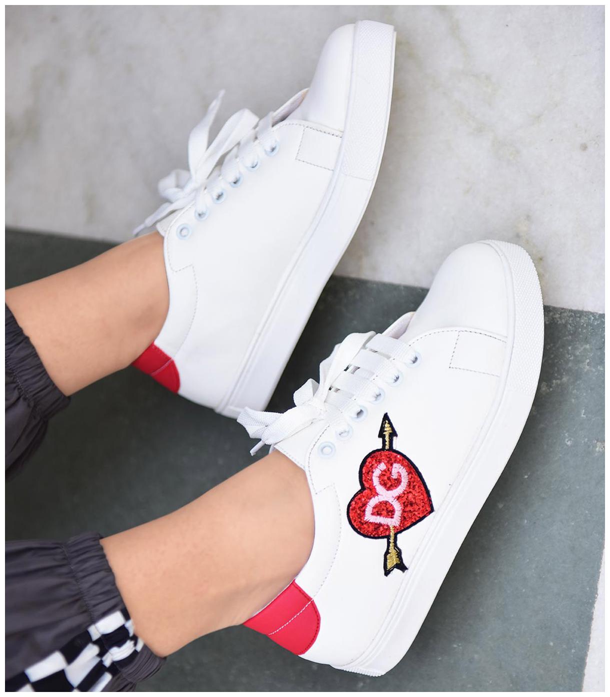

STREETSTYLESTORE Women White Sneakers