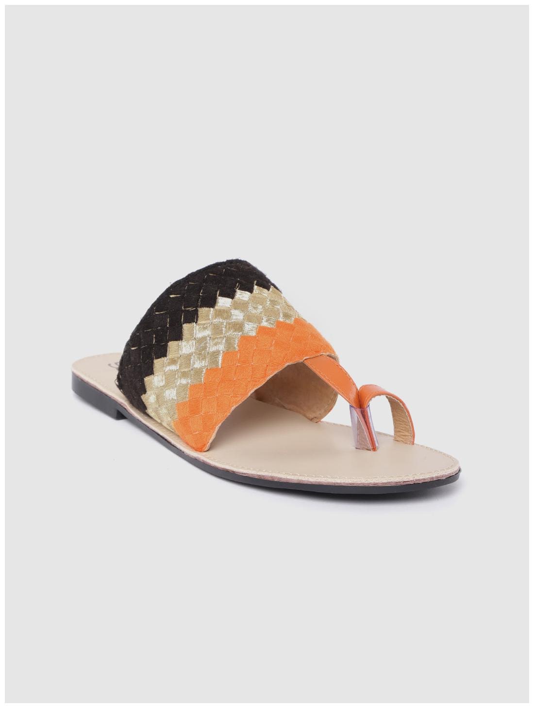 

STREETSTYLESTORE Women Yellow One Toe Flats