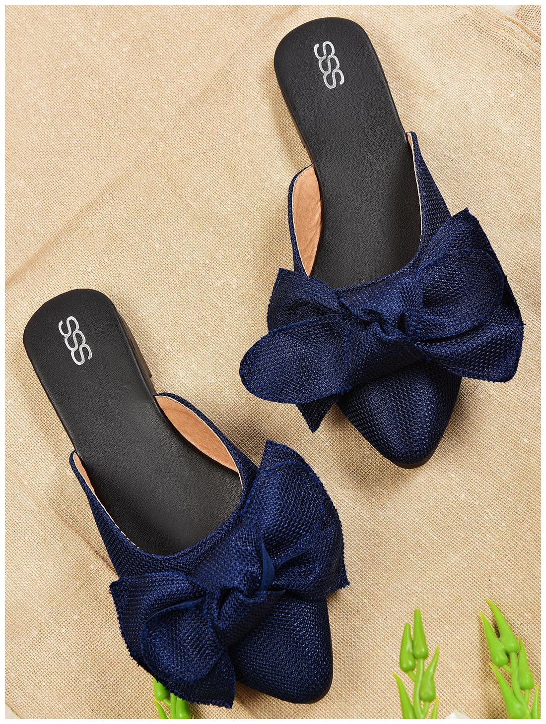 

STREETSTYLESTORE Women Blue Mules
