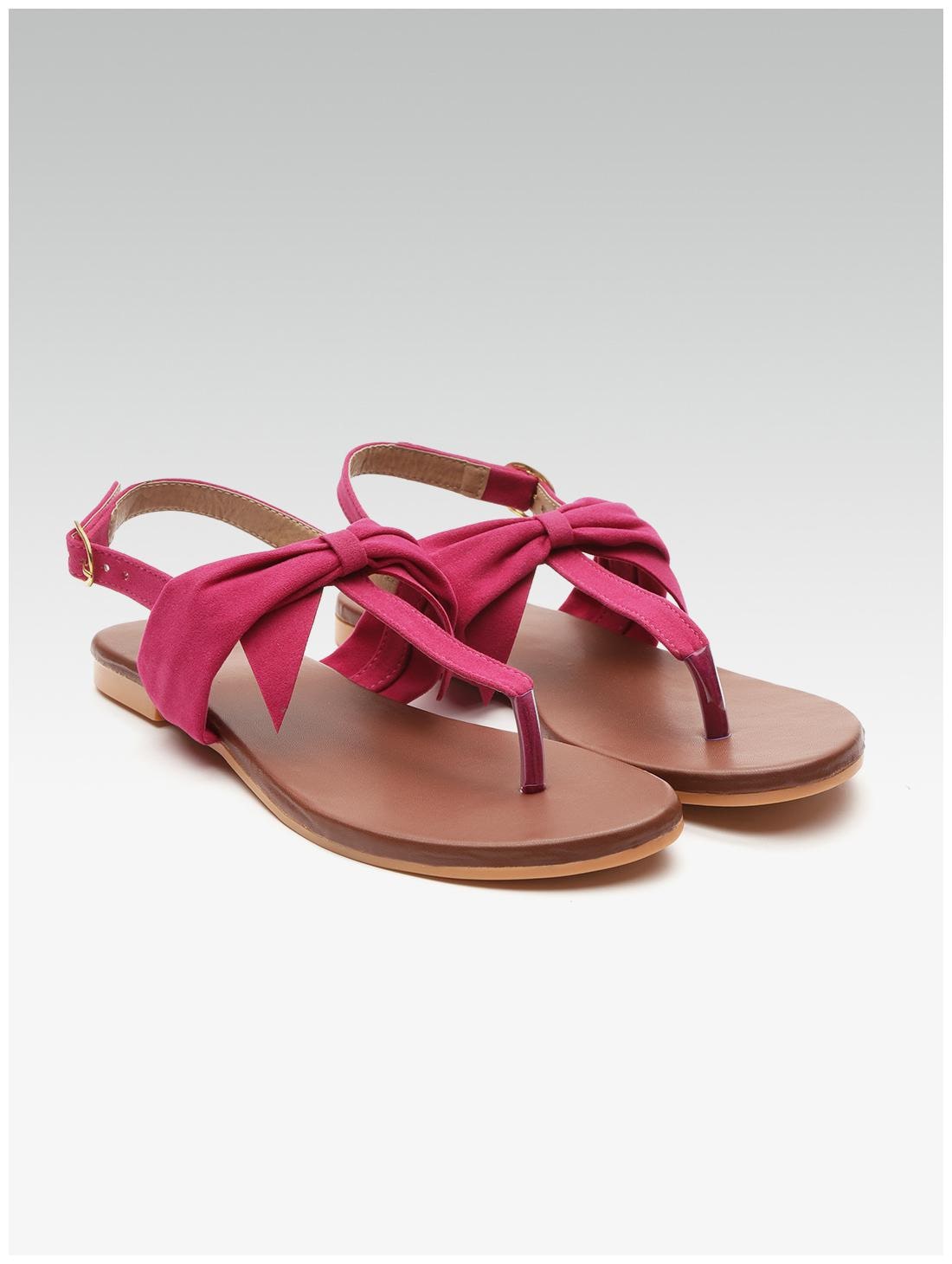 

STREETSTYLESTORE Women Pink One Toe Flats