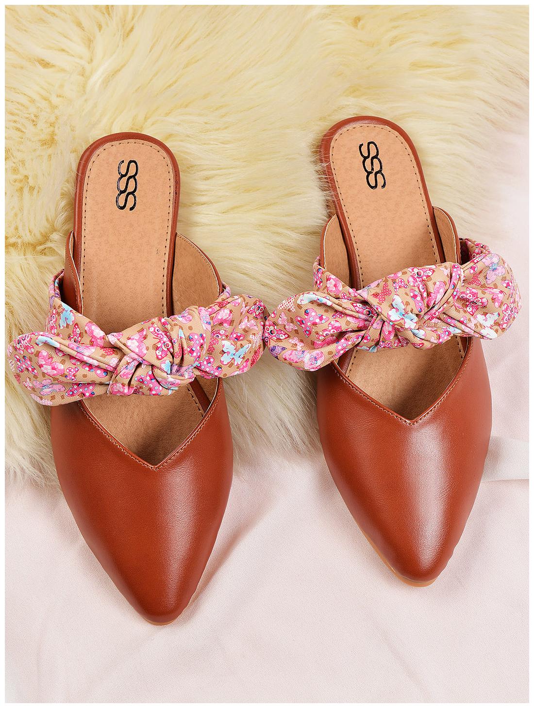 

STREETSTYLESTORE Women Brown Mules