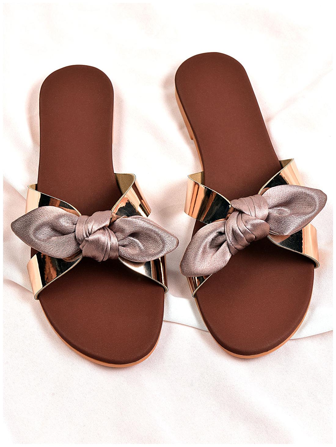 

STREETSTYLESTORE Women Silver One Toe Flats