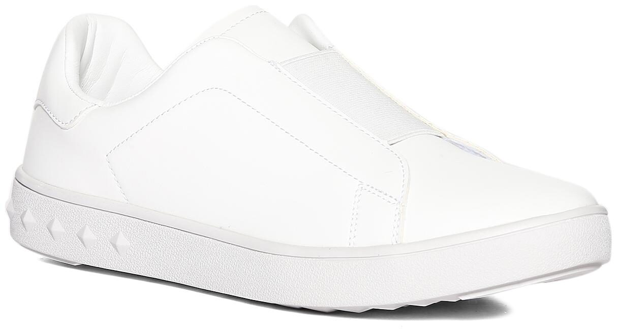 

Stride Women White Slip-On Shoes