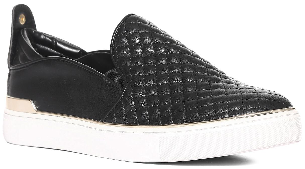

Stride Women Black Slip-On Shoes