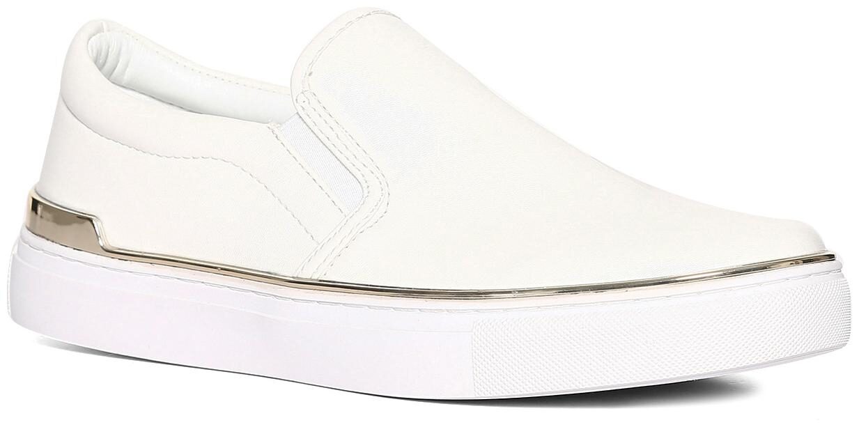 

Stride Women White Slip-On Shoes