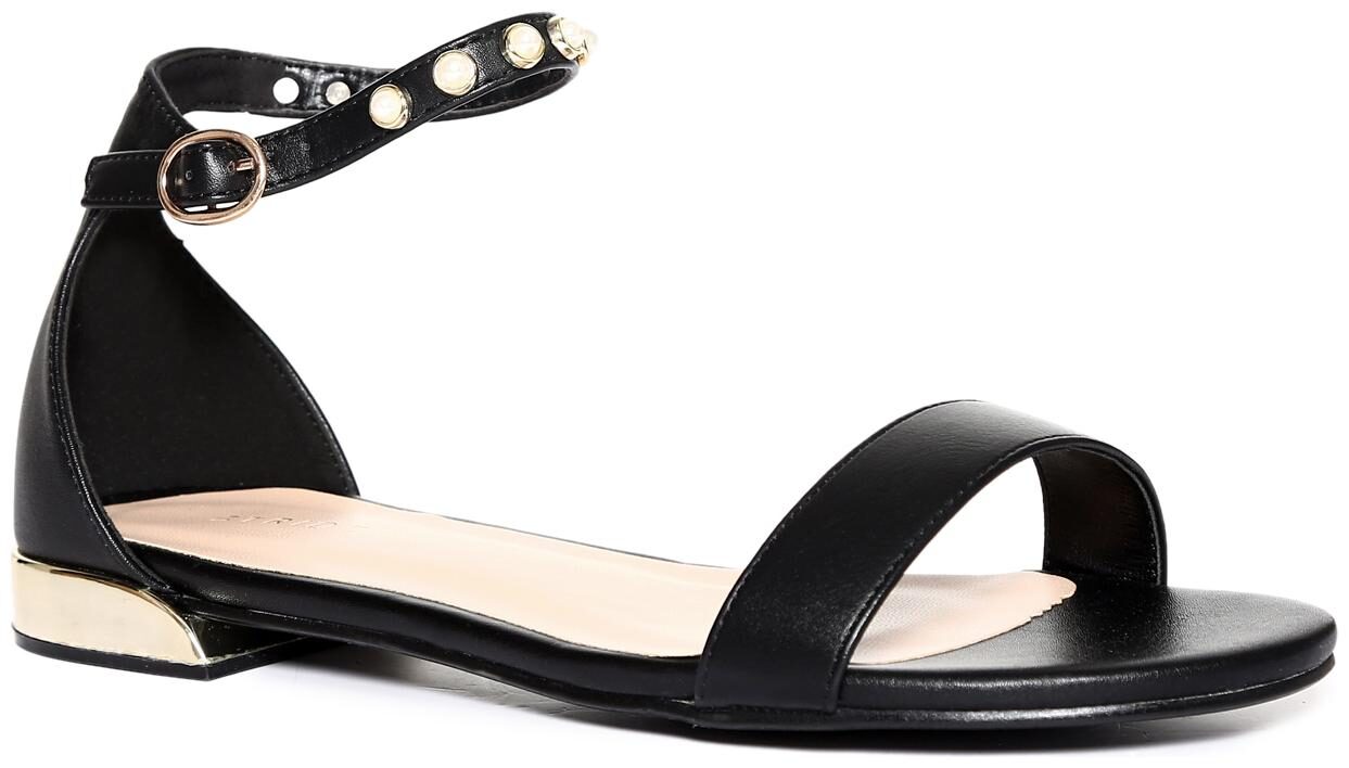 

Stride Women Black Sandals