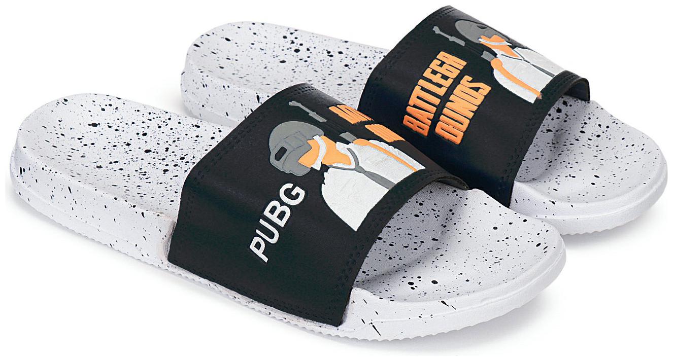 

Style Height Men White Sliders - 1 Pair