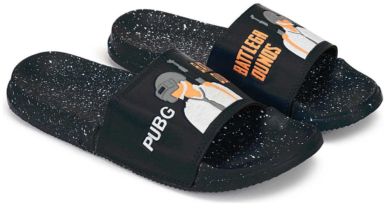 

Style Height Men Black Sliders - 1 Pair