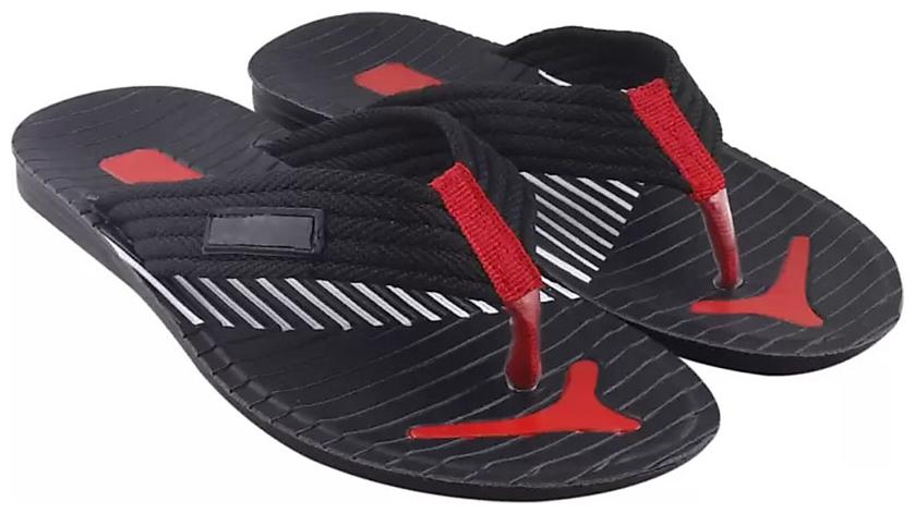 

Shiv Itra Store Men Black Flip-Flops - 1 Pair