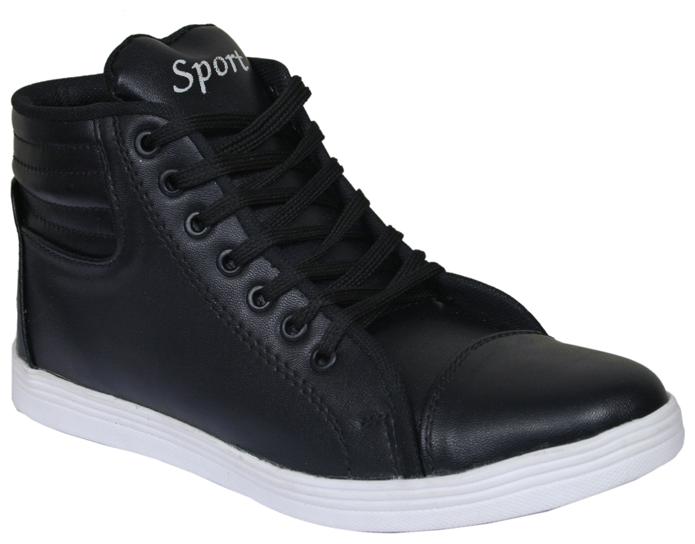 

Sukun Men Black Sneakers