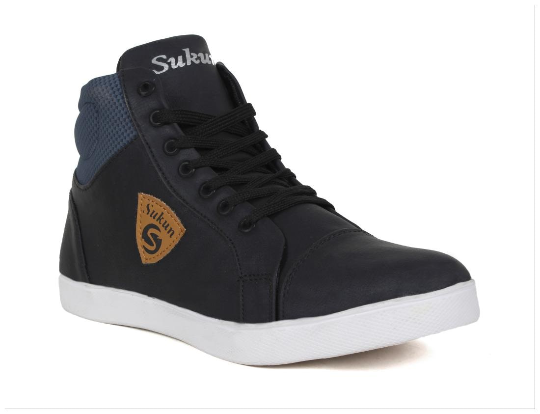 

Sukun Long Dashing Black Sneakers