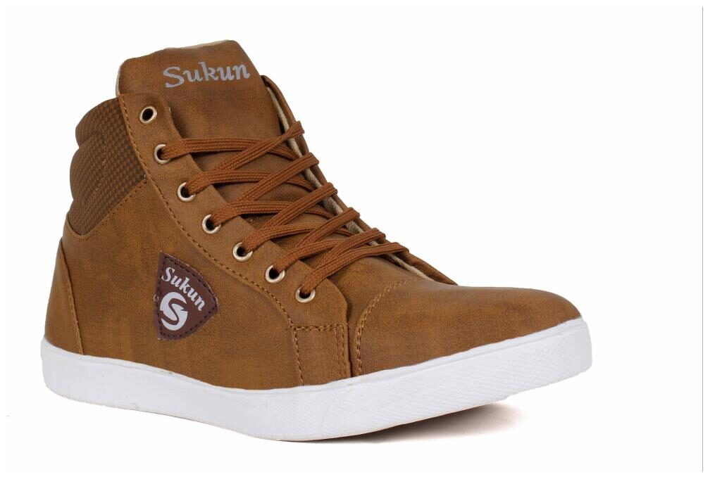 

Sukun Men Long Beige Sneakers