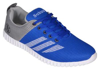 

Sukun Sky Blue Lace Up Casual Shoes