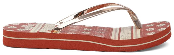 

SUNSHINE Women s Red Flip-Flop - UK 3