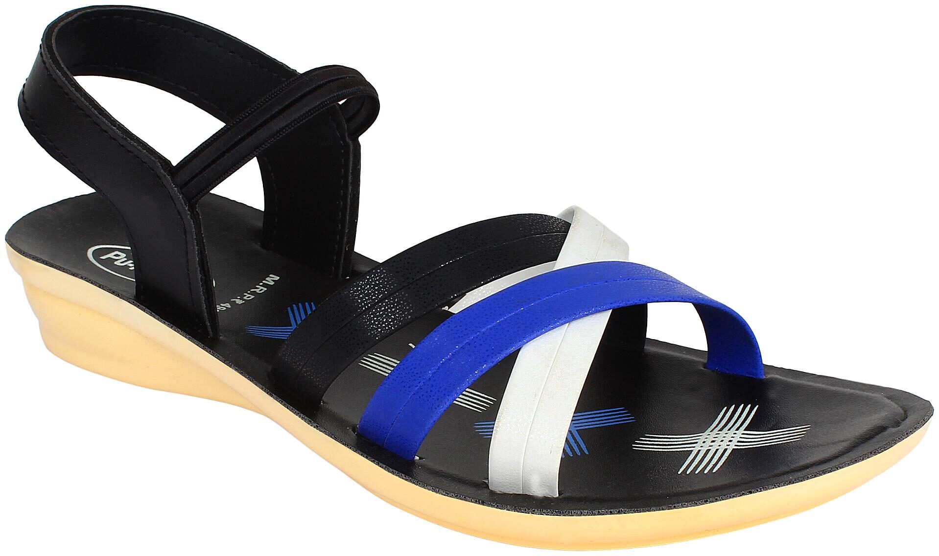 

Super Matteress Women Black Sandals