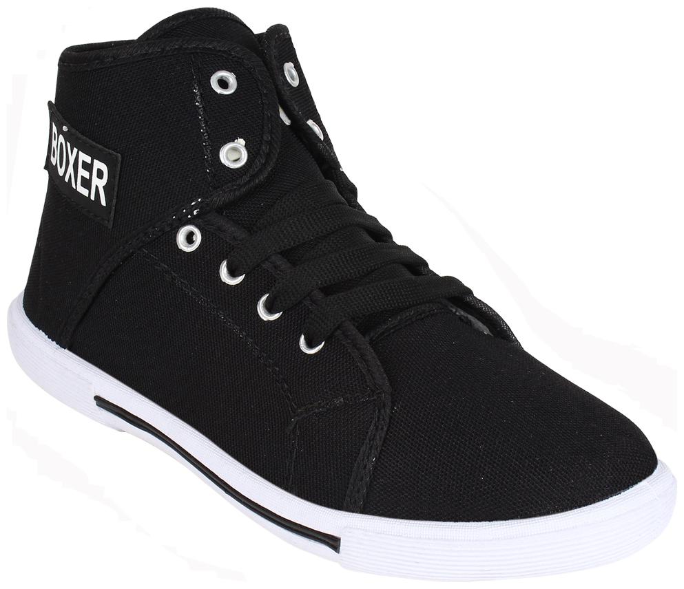 

Super Matteress Men Black Sneakers