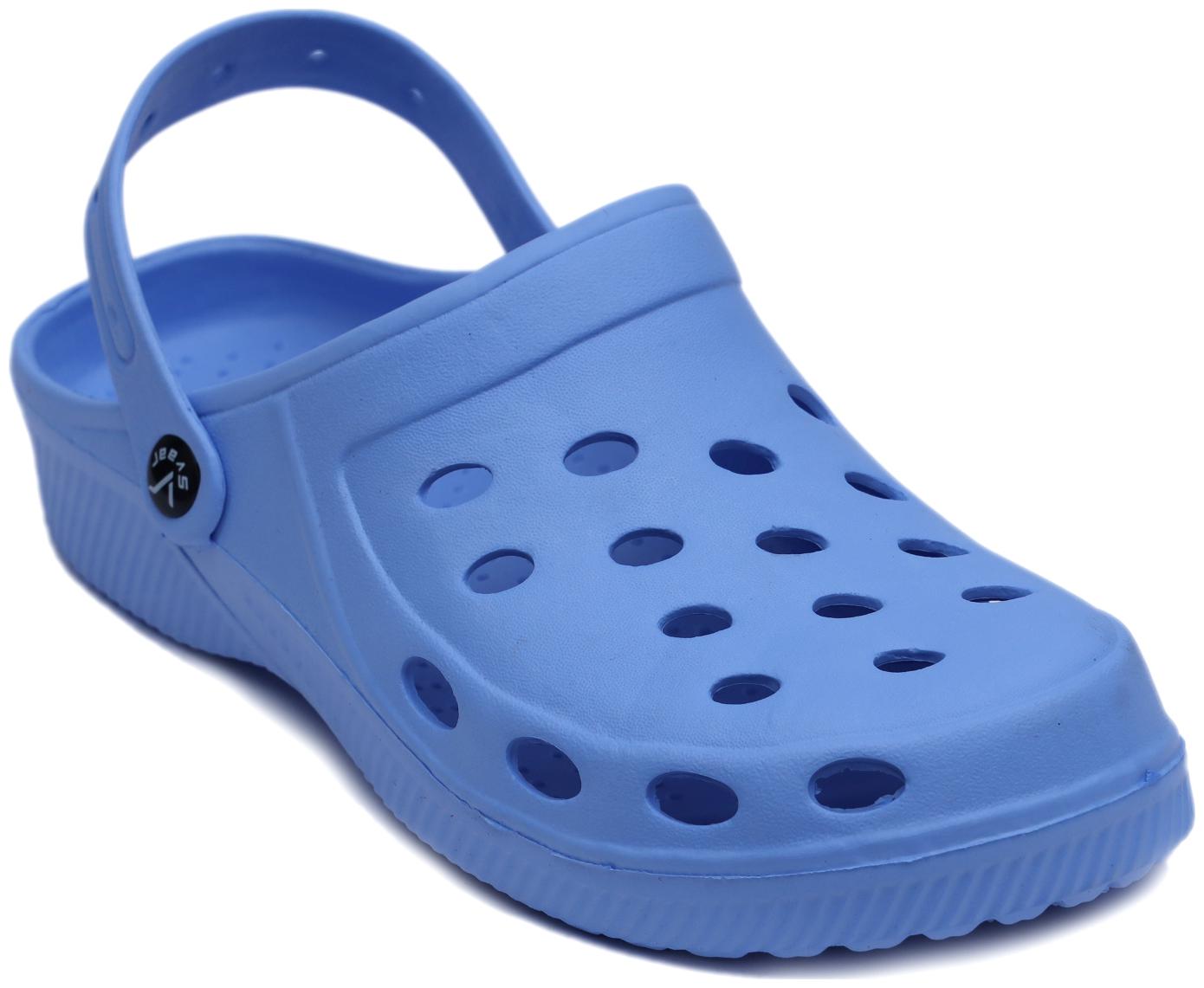 

SVAAR Men Blue Clogs
