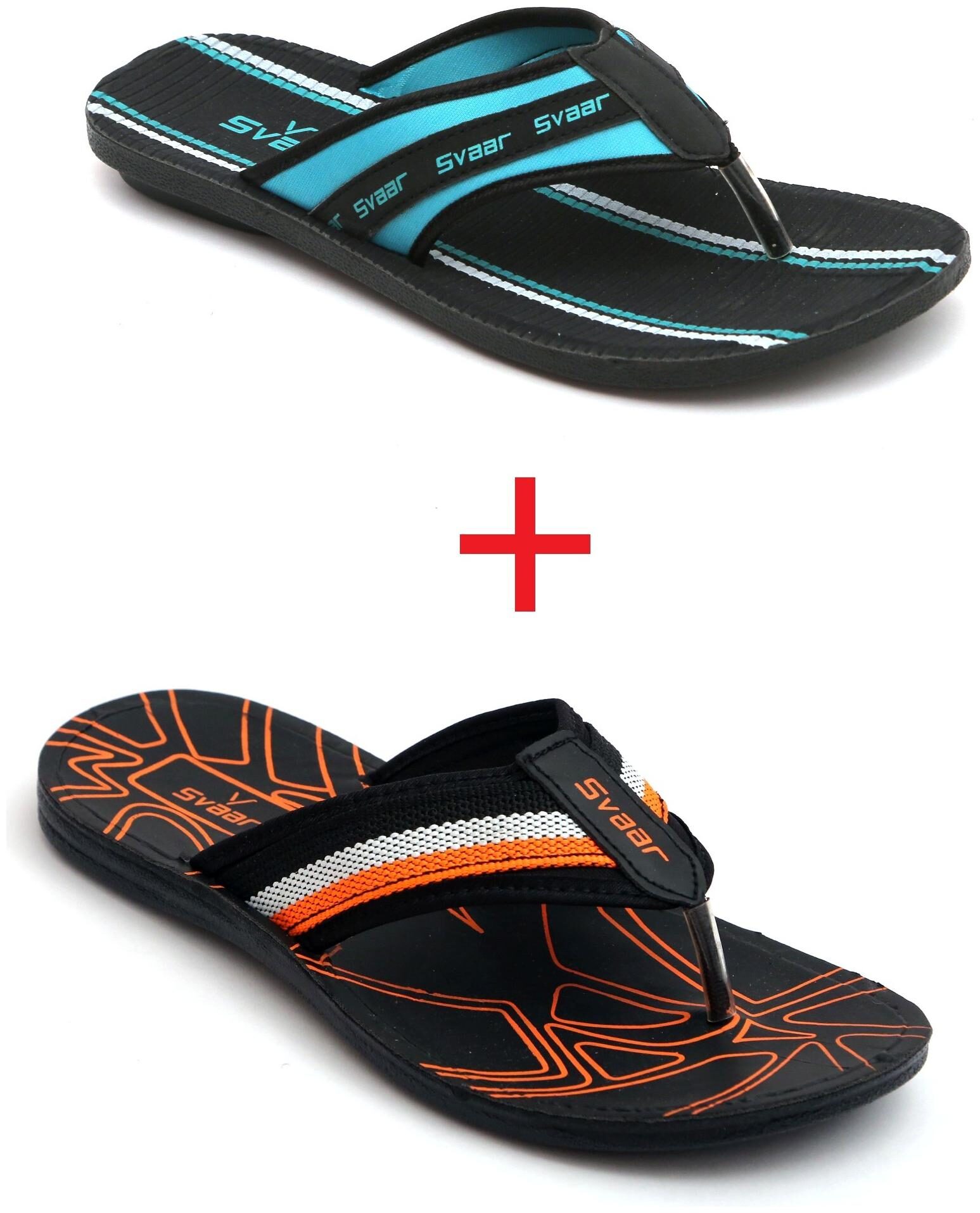 

SVAAR Men Multi Outdoor Slippers