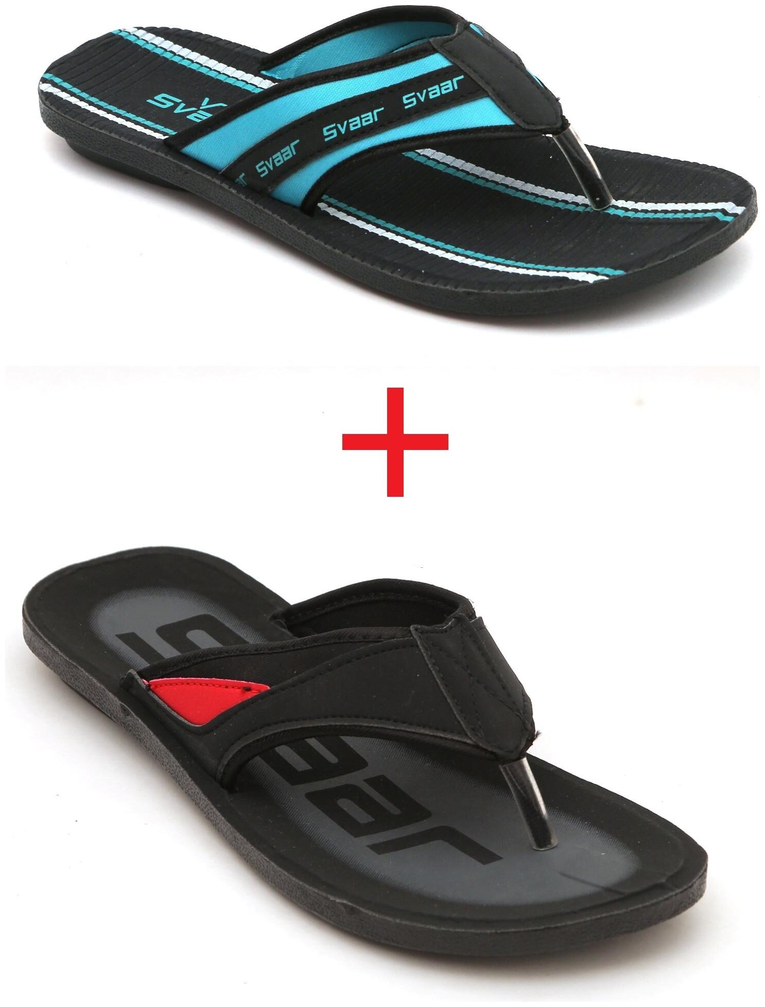 

SVAAR Men Multi Outdoor Slippers