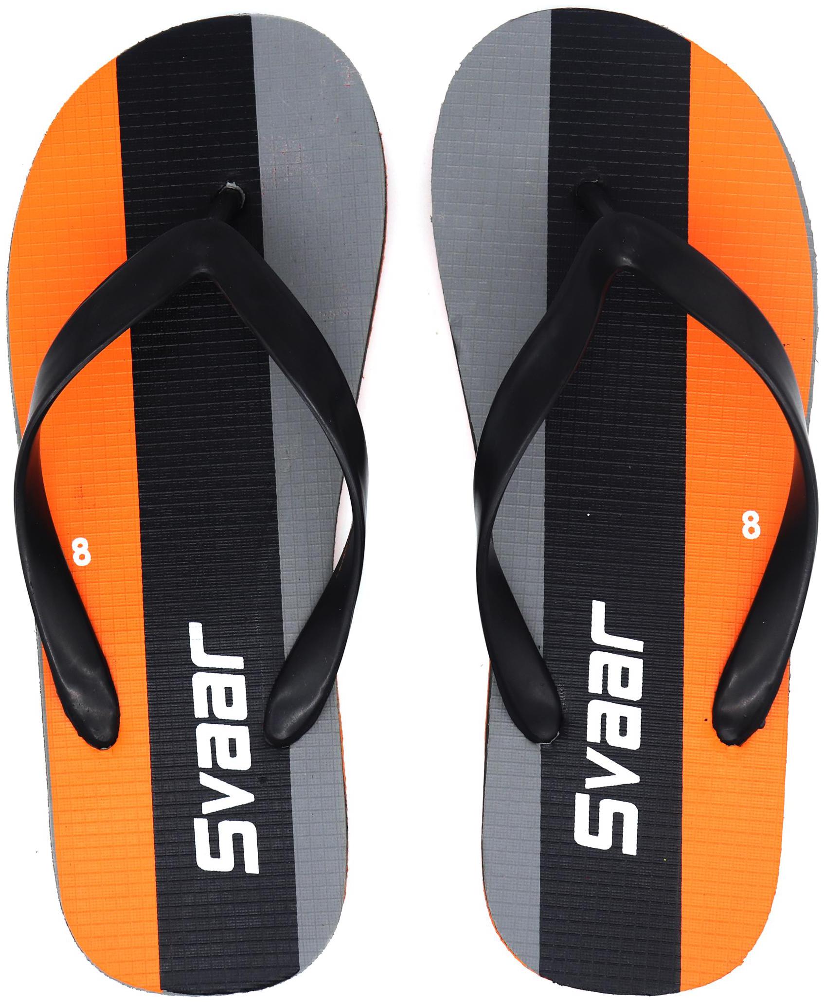 

SVAAR Men Black Outdoor Slippers