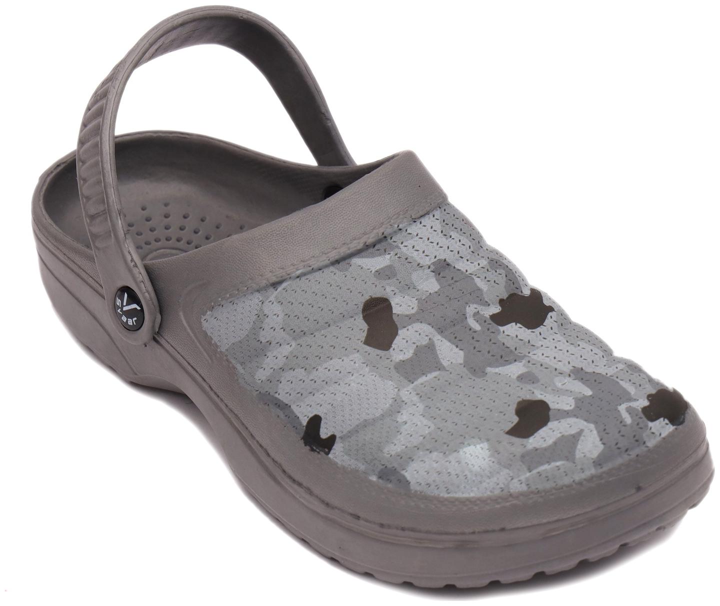 

SVAAR Men Grey Clogs