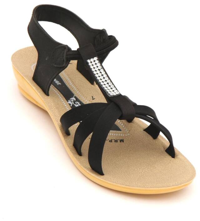 SVAAR Floaters For Women ( Black )