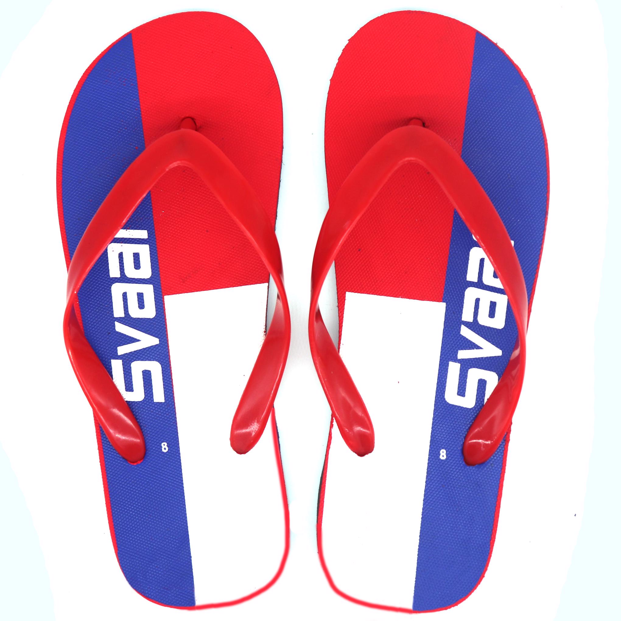 

SVAAR Men Red Outdoor Slippers