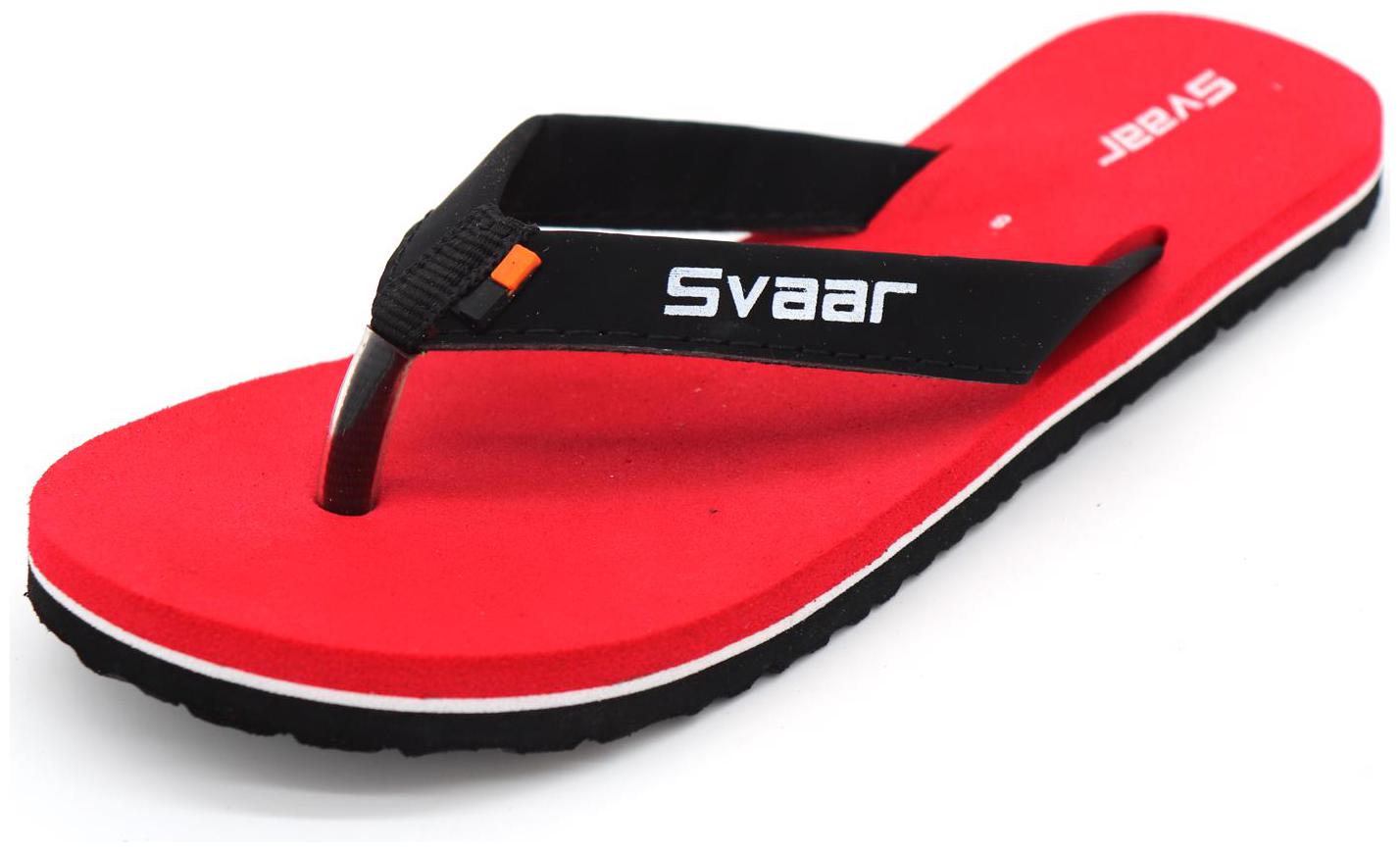 

Svaar Velvet Touch Slippers for Women - Red