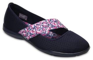 Crocs Round Toe Bellies For Women ( Blue )