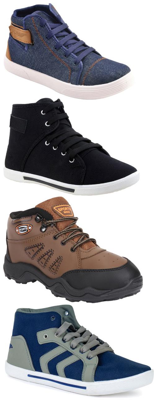 

Swiggy Swiggy men casual sneaker multicolor pack of 4 combo- 628-114-397-303 Men Multi-Color Sneakers