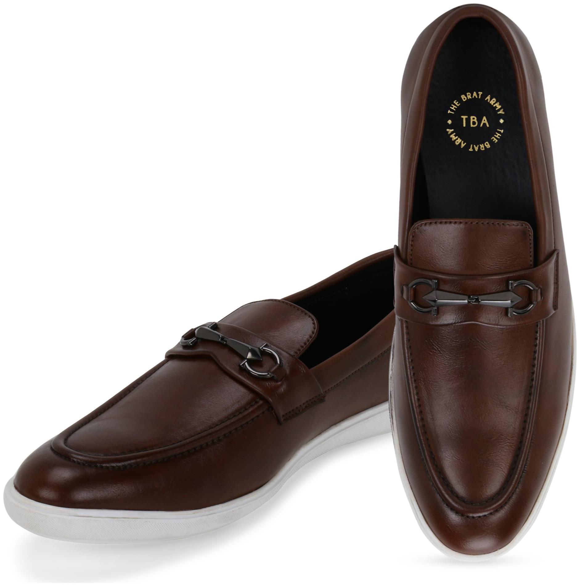 

THE BRAT ARMY Casual Sneakers Men Brown Sneakers