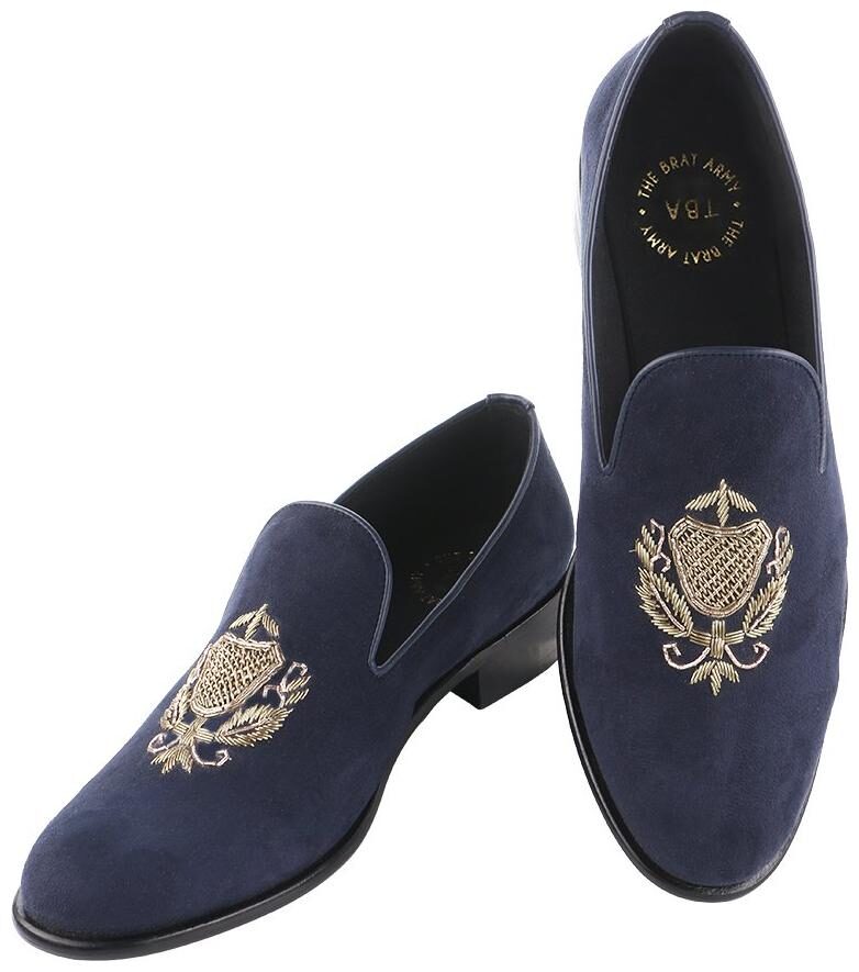 

THE BRAT ARMY Men Blue Loafers - SAN LUIS BLUE 9
