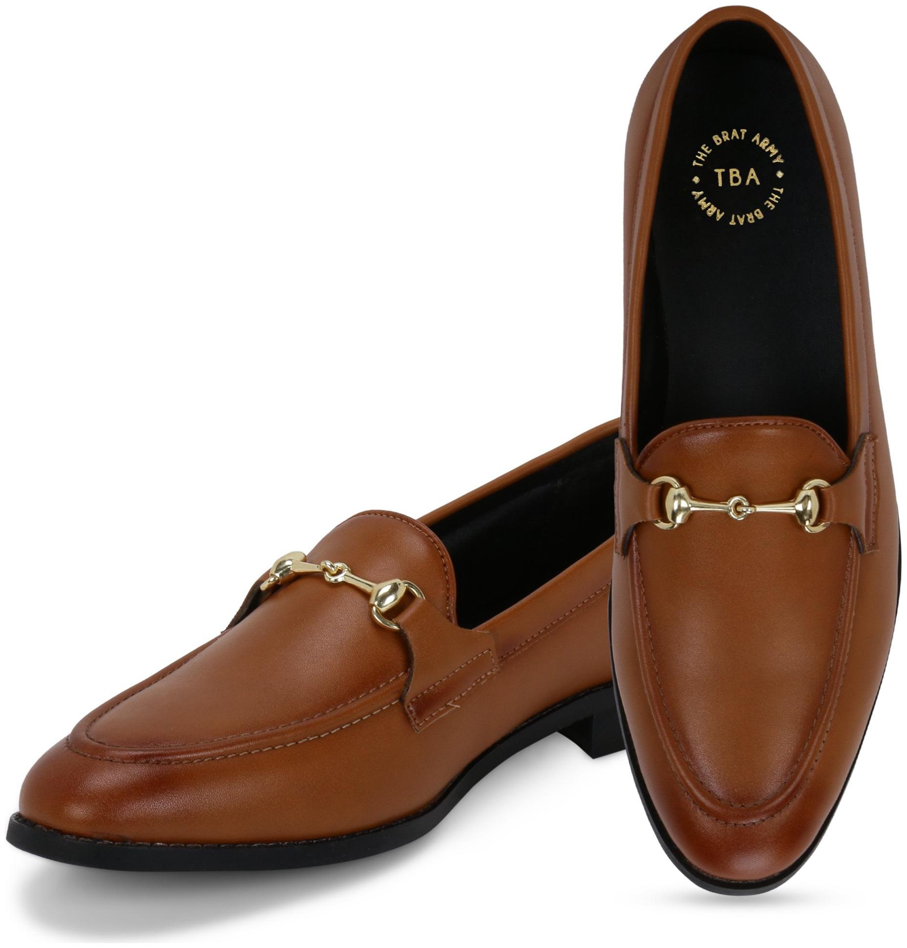 

THE BRAT ARMY Men Tan Loafers - HENLEY TAN 8